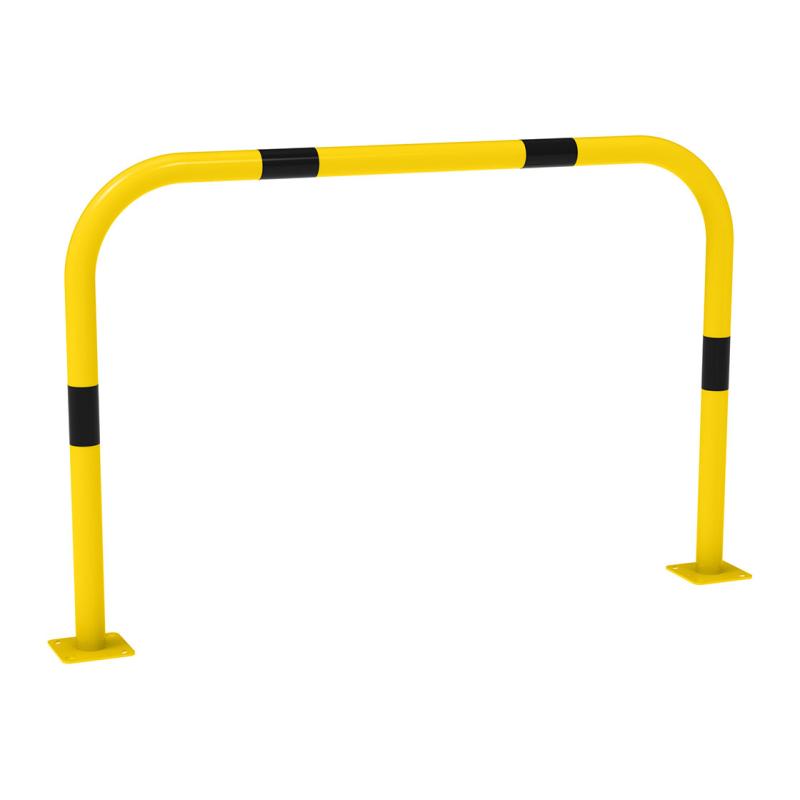 Barrera de protección industrial alta reforzada 1500x1000mm