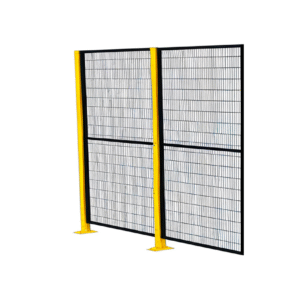 Vallado acero negro 2000x1000mm