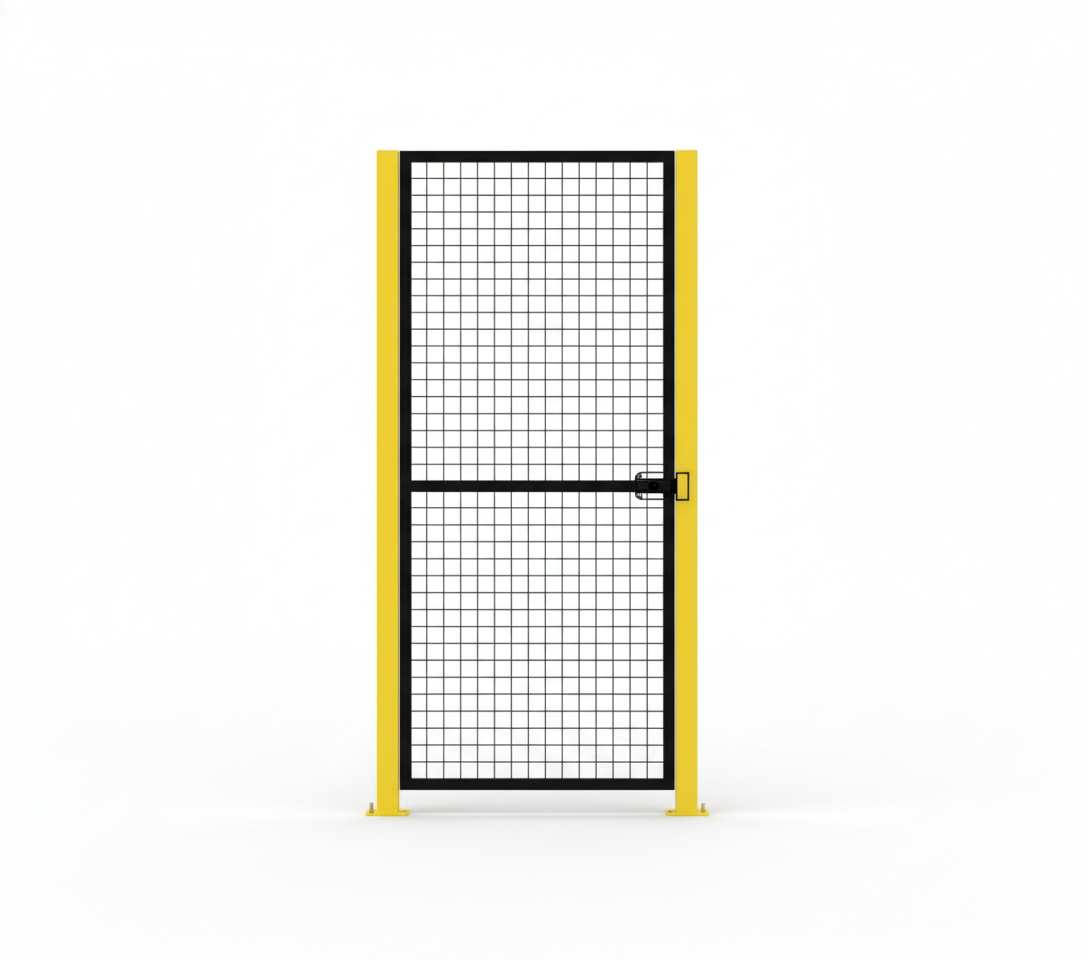 Puerta industrial peatonal acero 2000x1000mm