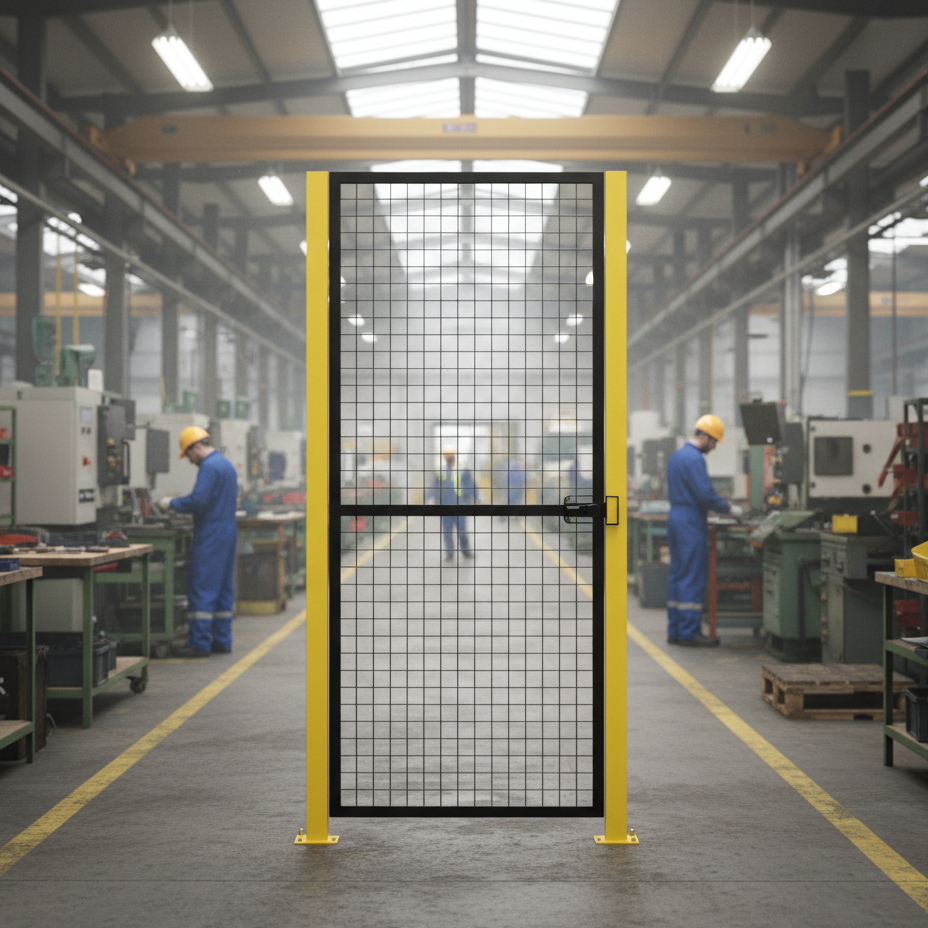 Puerta peatonal acero 2000x1000mm